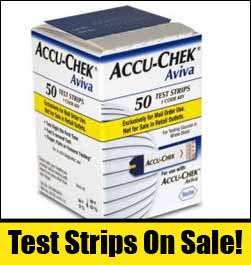 Accu Chek Diabetic Test Strips Glucose Blood